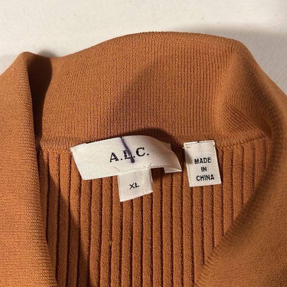 ALC - Eleanor Knit Cardigan (Cognac, 12) - Picture 7 of 9